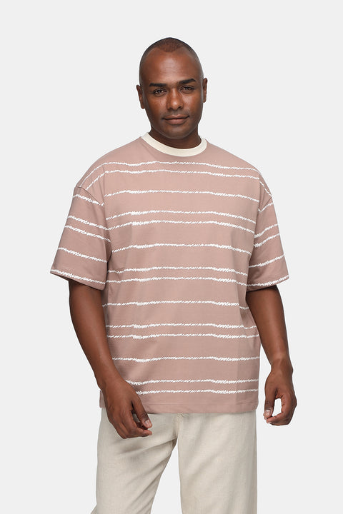 Relax Fit T-Shirt Beige