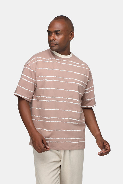 Relax Fit T-Shirt Beige
