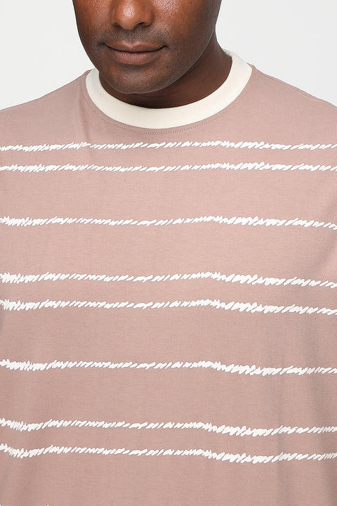Relax Fit T-Shirt Beige