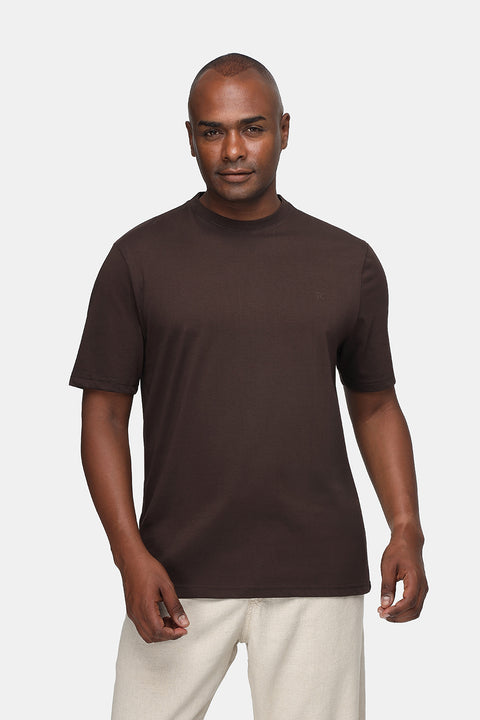 Regular Fit T-Shirt Brown