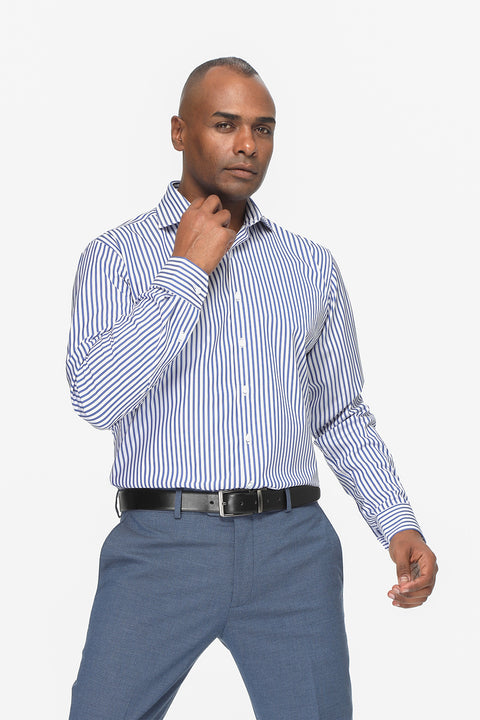 Regular Fit Shirt Blue