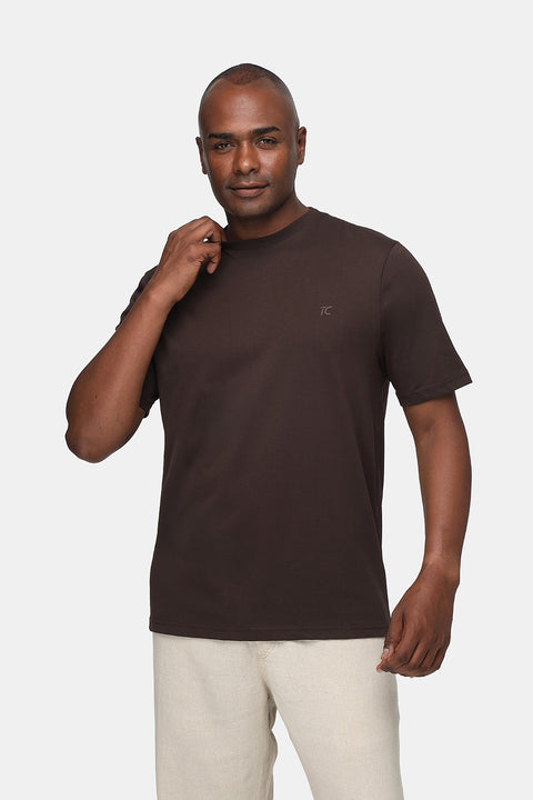 Regular Fit T-Shirt Brown