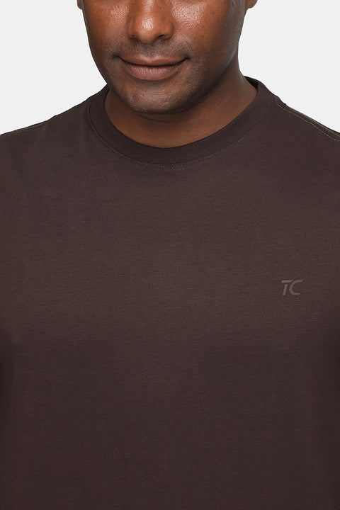 Regular Fit T-Shirt Brown