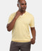 Polo Shirt Regular Fit Knitted Yellow