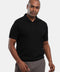 Polo Shirt Regular Fit Knitted Black
