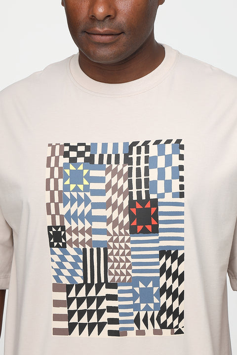 Relax Fit T-Shirt Beige