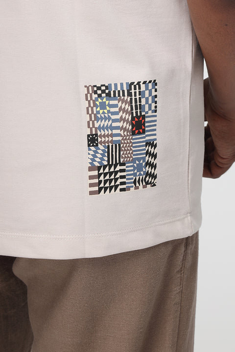 Relax Fit T-Shirt Beige