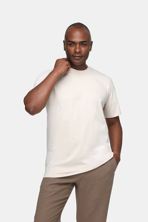 Regular Fit T-Shirt Beige