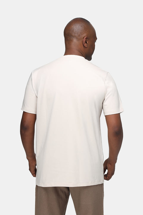 Regular Fit T-Shirt Beige