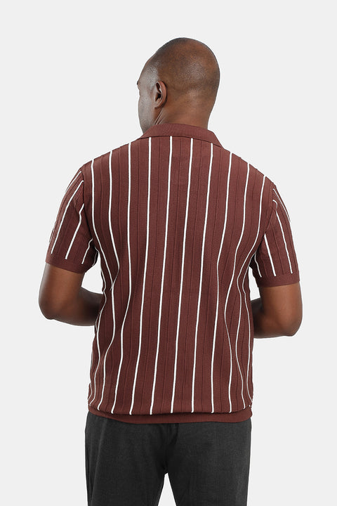 Polo Shirt Regular Fit Brown