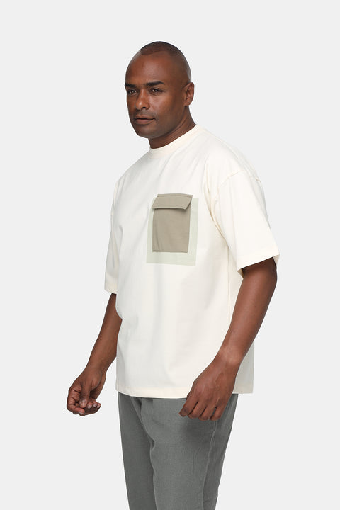 Relax Fit T-Shirt Beige