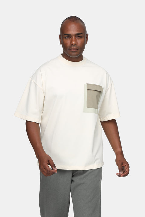 Relax Fit T-Shirt Beige