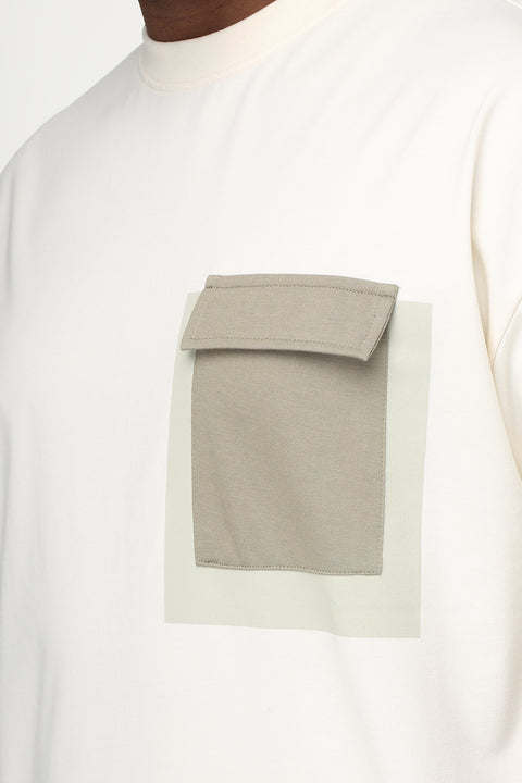 Relax Fit T-Shirt Beige