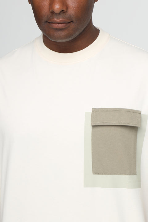 Relax Fit T-Shirt Beige