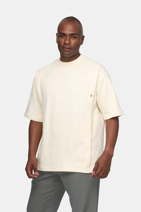 Over Size T-Shirt Beige