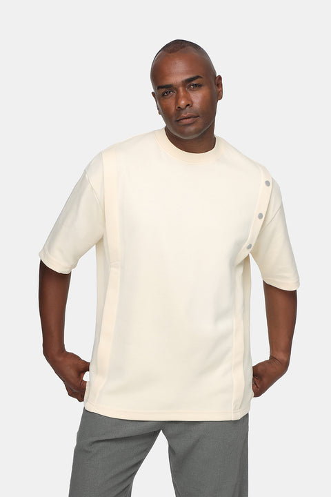 Over Size T-Shirt Beige