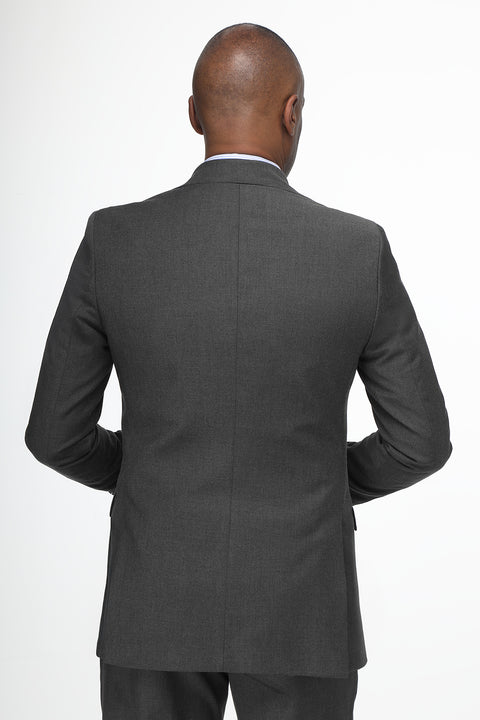 Slim Fit Suit Gray