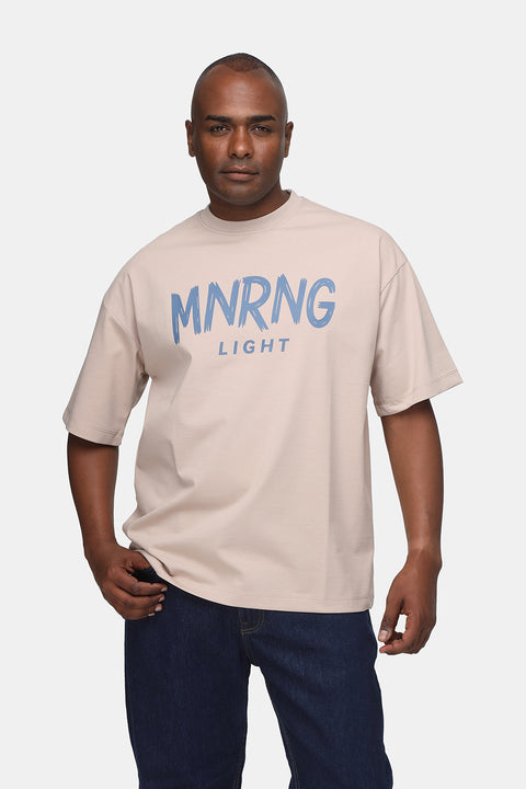 Relax Fit T-Shirt Beige