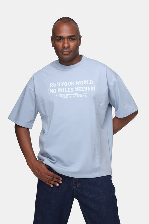 Relax Fit T-Shirt Light Blue