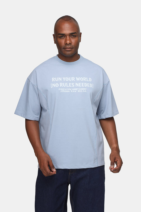 Relax Fit T-Shirt Light Blue