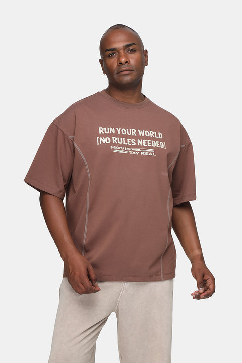 Relax Fit T-Shirt Brown