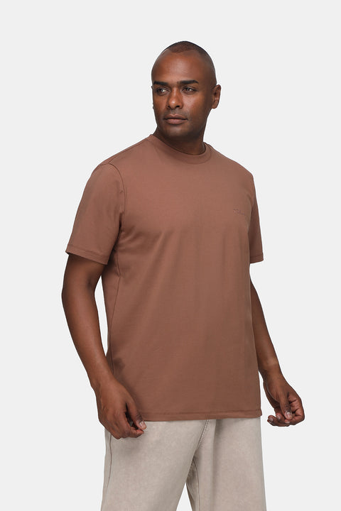 Regular Fit T-Shirt Brown