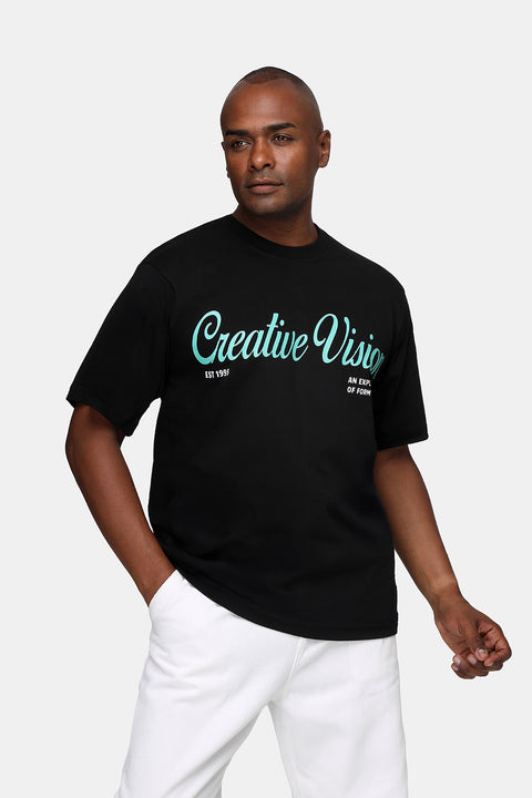 Regular Fit T-Shirt Black