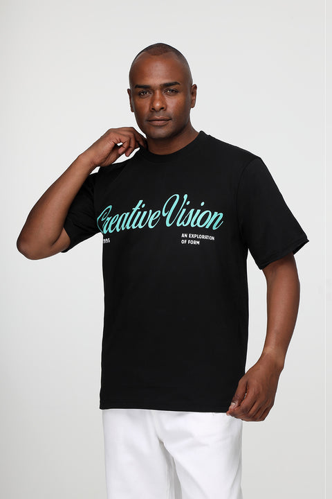 Regular Fit T-Shirt Black