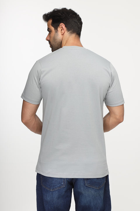 Regular Fit T-Shirt Light Gray