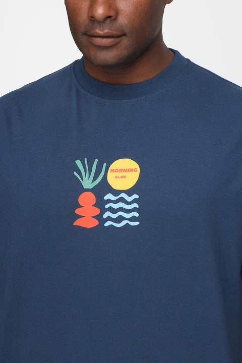 Relax Fit T-Shirt Blue