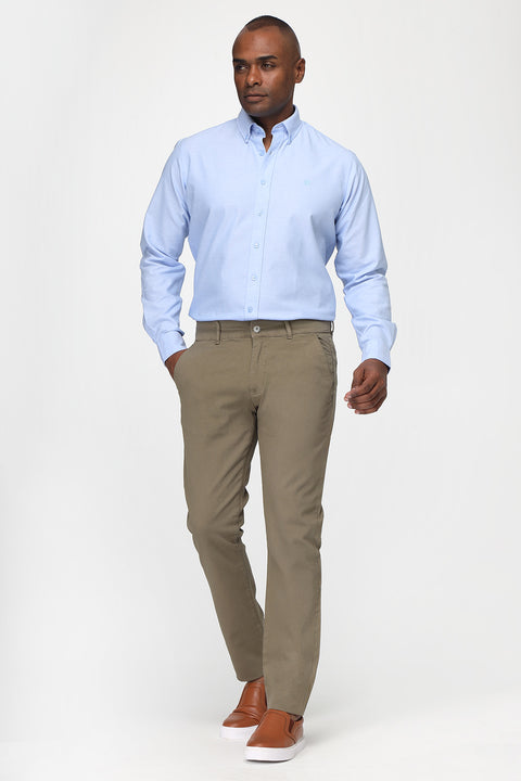 Slim Straight Chino Green