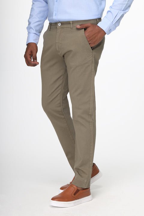 Slim Straight Chino Green