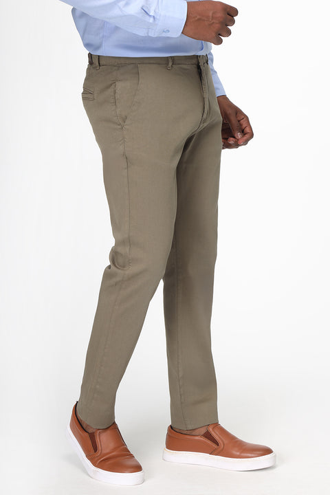Slim Straight Chino Green