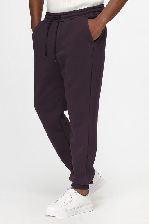 Regular Fit Sweat Pants Purple