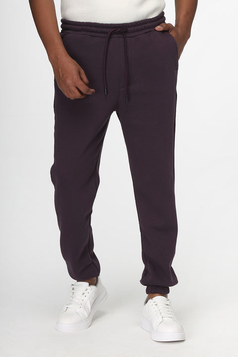 Regular Fit Sweat Pants Purple