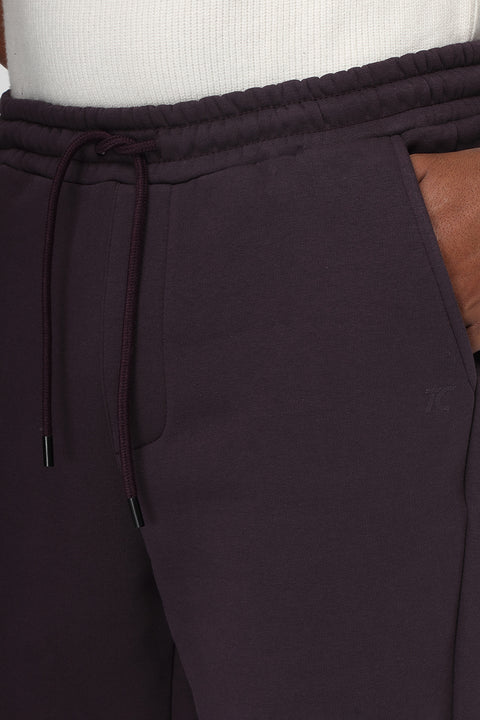 Regular Fit Sweat Pants Purple