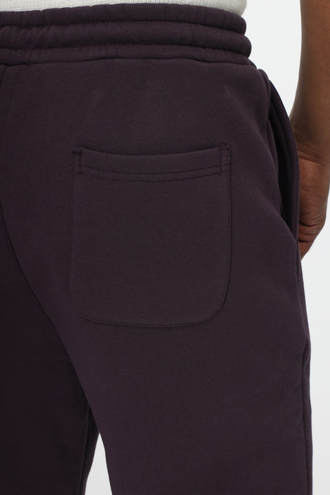 Regular Fit Sweat Pants Purple