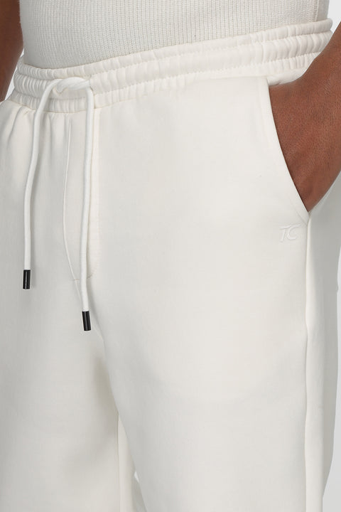 Regular Fit Sweat Pants White