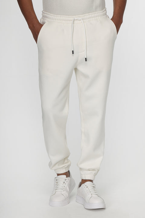 Regular Fit Sweat Pants White