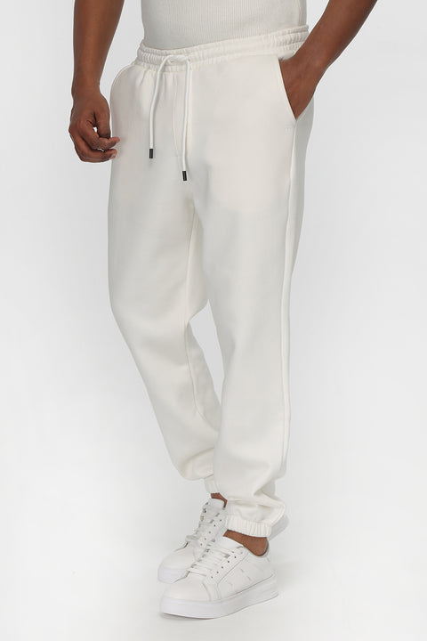 Regular Fit Sweat Pants White