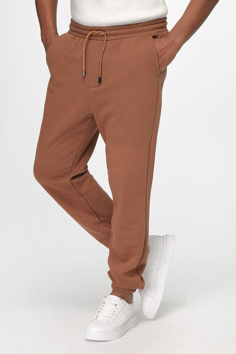 Regular Fit Sweat Pants Beige