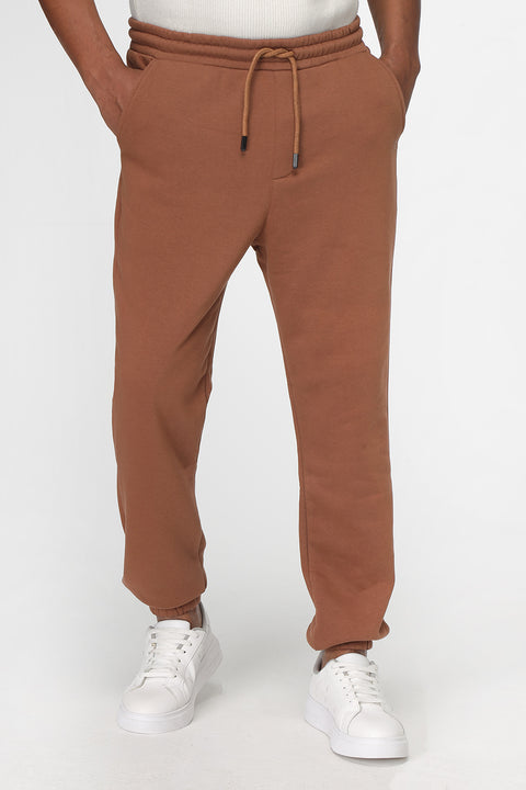Regular Fit Sweat Pants Beige