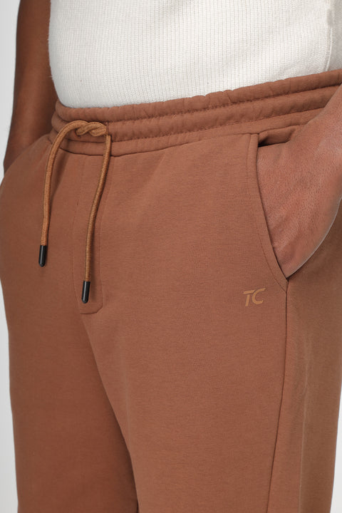 Regular Fit Sweat Pants Beige