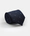 Jacquard Tie 7 cm Dark Blue