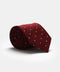 Jacquard Tie 7 cm Maroon