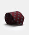 Jacquard Tie 7 cm Maroon