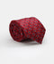 Jacquard Tie 7 cm Red
