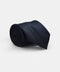 Jacquard Tie 7 cm Dark Blue