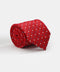 Jacquard Tie 7 cm Red