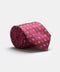 Jacquard Tie 7 cm Pink